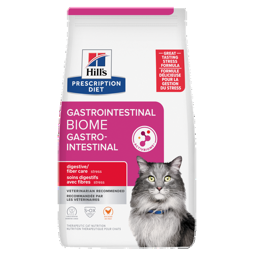 Biome gastro-intestinal et stress, nourriture pour chats, avec poulet Visuel 