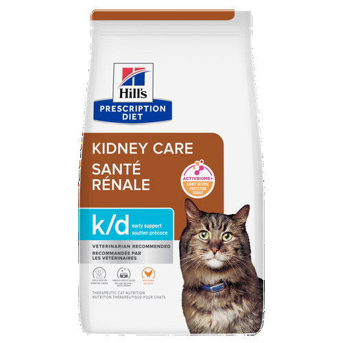 Nourriture pour chats k/d Early Support, avec poulet Visuel 