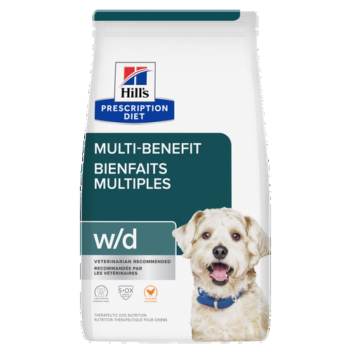 Nourriture sèche pour chiens w/d MultiBenefit Visuel 