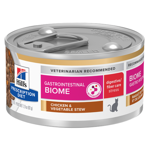 Nourriture sèche pour chats Gastrointestinal Biome Stress, ragoût de poulet et de légumes Visuel 