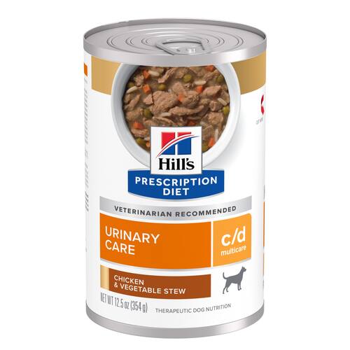 Nourriture pour chiens c/d Multicare au ragoût de poulet et de légumes Visuel 