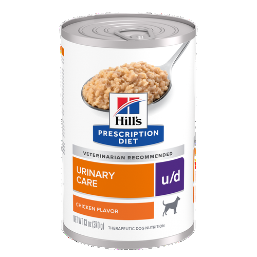 Nourriture humide pour chiens u/d, saveur de poulet Visuel 