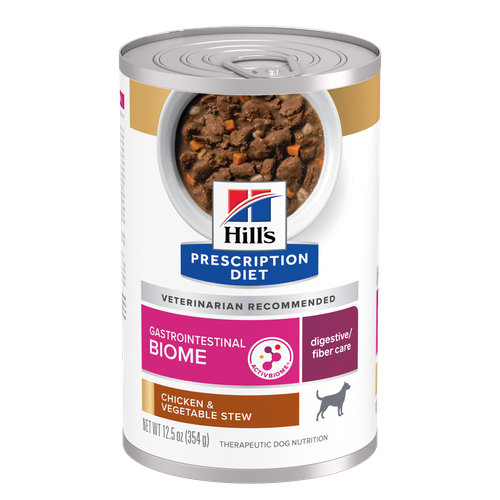 Nourriture humide pour chiens Gastrointestinal Biome Visuel 
