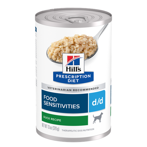 Nourriture humide pour chiens d/d, formule au canard Visuel 
