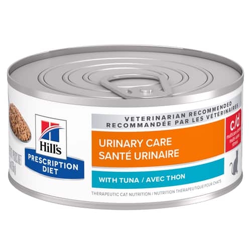Nourriture humide pour chats c/d Multicare Stress avec thon Visuel 