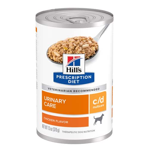 Nourriture pour chiens c/d Multicare à saveur de poulet Visuel 