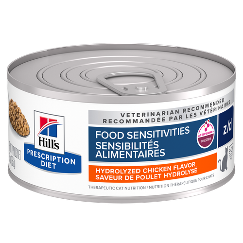 Nourriture sèche pour chats z/d à saveur de poulet hydrolysé Visuel 