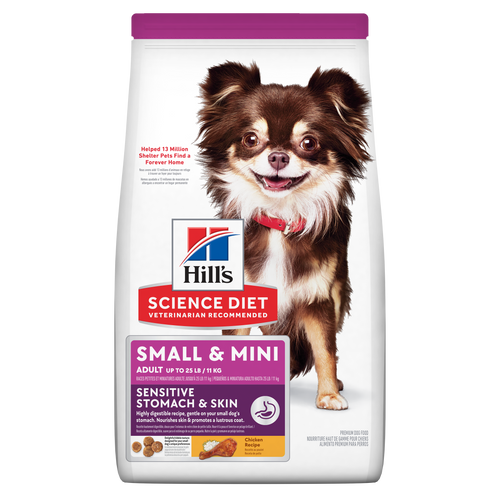 Sensitive Stomach & Skin, recette de poulet pour chiens adultes de races petites et miniatures Visuel 