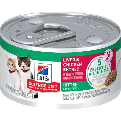 entrée de foie et de poulet pour chatons Packshot