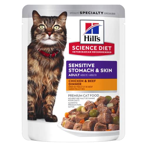 Sensitive Stomach & Skin Chicken & Beef Dinner Packshot